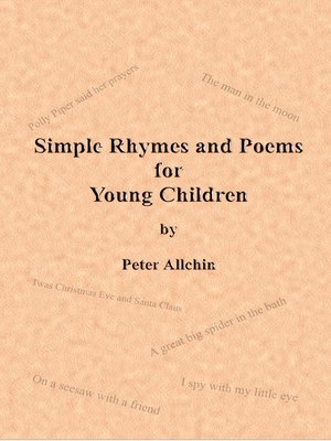 cover image of Simple Rhymes and Poems for Young Children